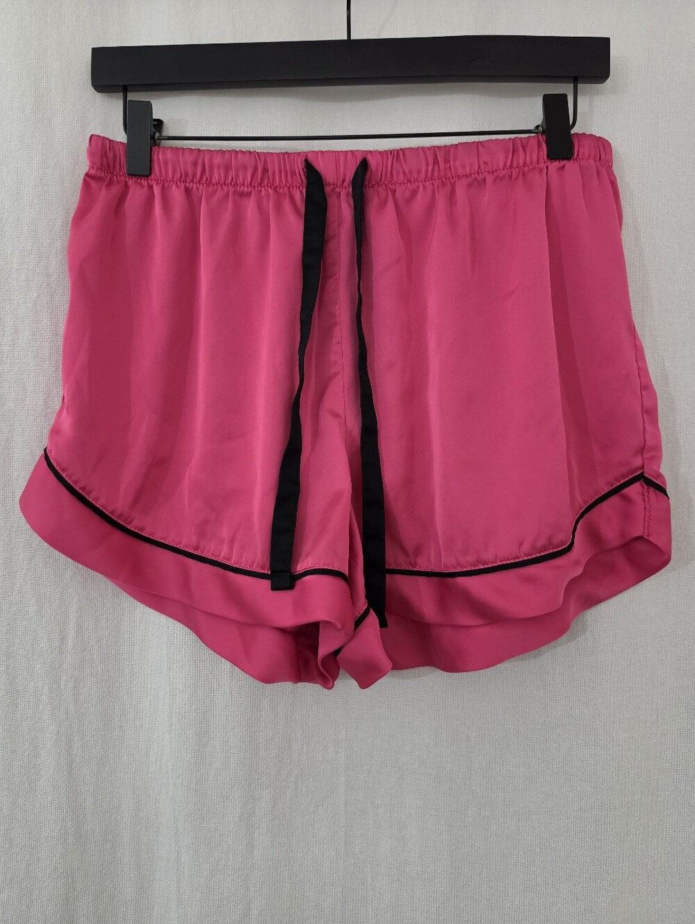 stars above Pajama Shorts in Pink & Black Women's Size M - Picture 2 of 3
